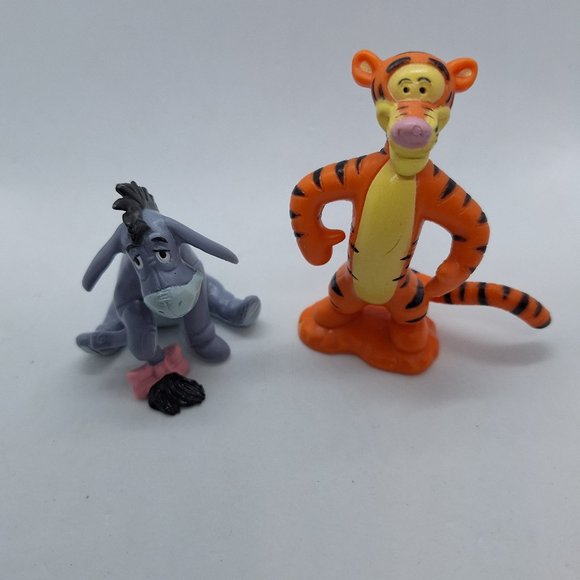 Winnie The Pooh Tigger‎ and Eyeore Figurines Cake Topper Toys Disney - Picture 1 of 5